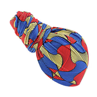 African Printed Turban Big Flower Ankara Dashiki Women Party Wedding Headwear Bandana Muslim Hijab Long Turban Hair Accessories