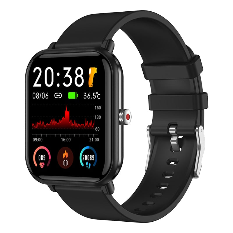 LIGE Smartwatch Men Watches Waterproof  Blood Oxygen Heart Rate Monitor Bluetooth Calls Smart Watch For Women IOS Android