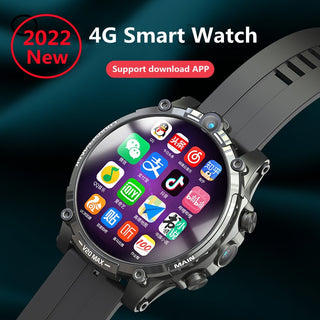 Smart Watch Dual Camera Recording 4G Android Phone WiFi Internet Download APP Adult Sports Pedometer SIM Call Watch