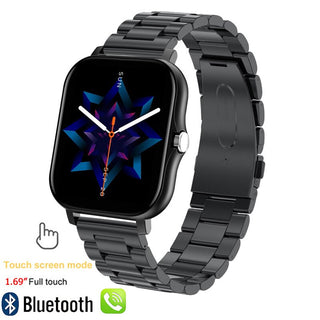 LIGE Ladies Smart Watch Bluetooth Call Blood Pressure Monitor Custom Watch Face Woman Smartwatch Waterproof For Lady Wife's Gift