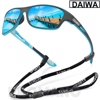 Dalwa Polarized Fishing Sunglasses Mens Driving Shades Male Sun Glasses Hiking Fishing Classic Sun Glasses UV400 Eyewear