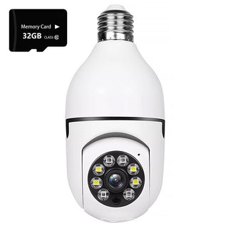 Super Surveillance Camera LED Light Bulb Socket 360° 2.4G WiFi Security Protection 1080P Spotlight Automatic Human Tracking 007