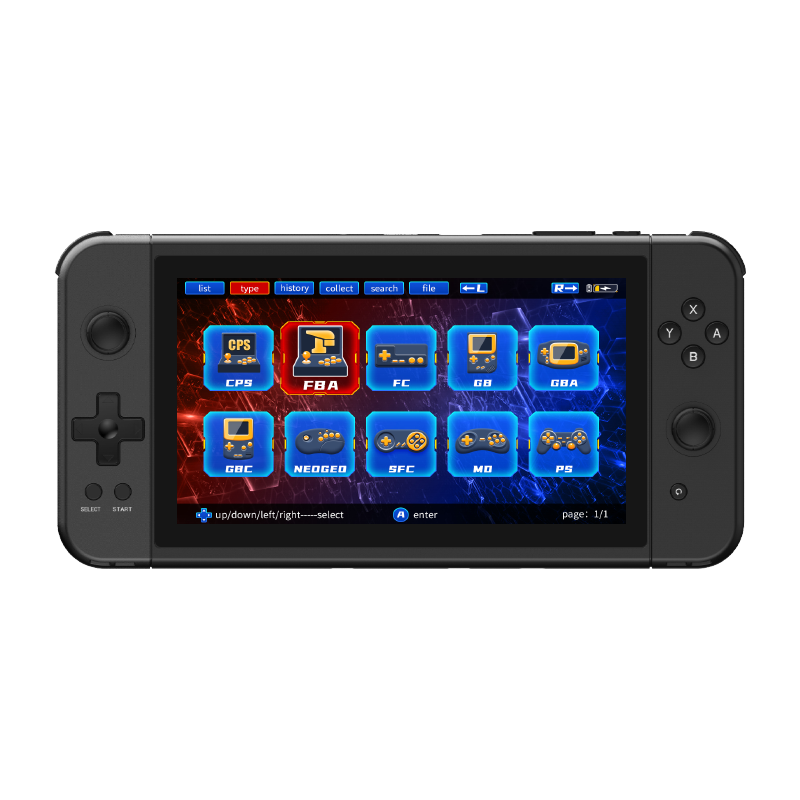 New X70 Handheld Game console 7 inch HD Screen Retro Game Cheap Children