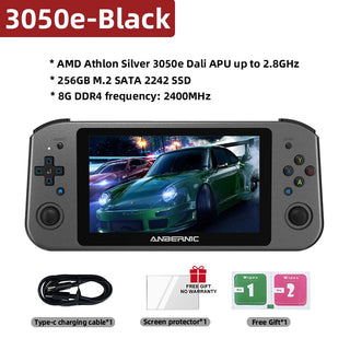 Win600 5.94 in, Handheld Game Console 16GB 3200MHz Portable PC Pocket Mini Laptop 3050e/3020e With Win10 OS System (Ikemen Mugen Handheld)