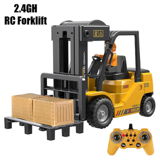 RC Car Children Toys Remote Control Cars Toys for Boys  Forklift Truck Cranes  Liftable Stunt Car Electric Vehicle for Kids Gift