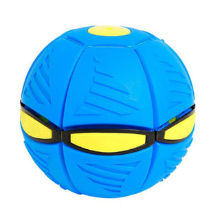 Kids Flat Throw Disc Ball Flying UFO Magic Balls with For Children's Toy Balls Boy Girl Outdoor Sports Toys Gift Flat Ball