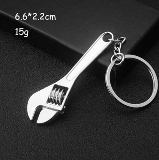 Keychains KeyRing Outdoor Combination Tool Portable Mini Utility Pocket Clasp Ruler Hammer Wrench Pliers Shovel