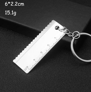 Keychains KeyRing Outdoor Combination Tool Portable Mini Utility Pocket Clasp Ruler Hammer Wrench Pliers Shovel