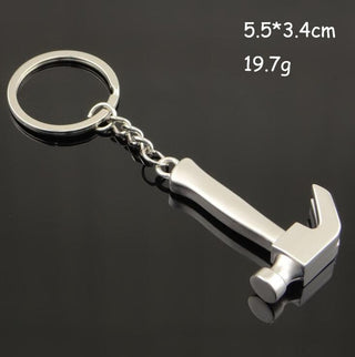 Keychains KeyRing Outdoor Combination Tool Portable Mini Utility Pocket Clasp Ruler Hammer Wrench Pliers Shovel