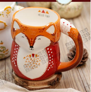 500ML Cute Animal 3D mugs