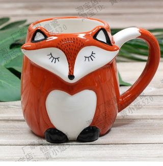 500ML Cute Animal 3D mugs