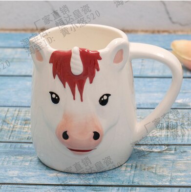 500ML Cute Animal 3D mugs