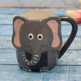 500ML Cute Animal 3D mugs