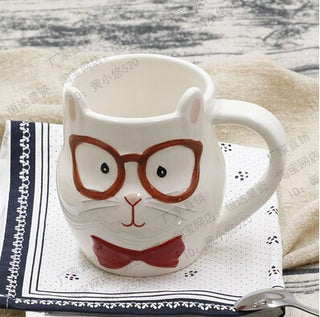 500ML Cute Animal 3D mugs