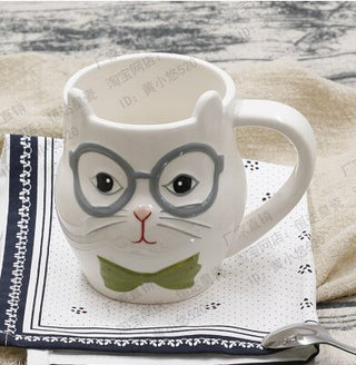 500ML Cute Animal 3D mugs