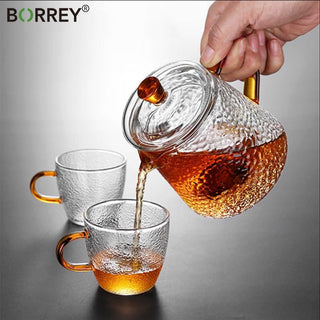 Teapot Glass Borosilicate Heat Resistant Glass Teapot