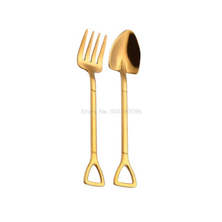 Stainless Steel Shovel (Spoon & Fork)