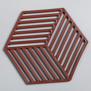 Insulation Mat Coaster Hexagon Silicone Placemat