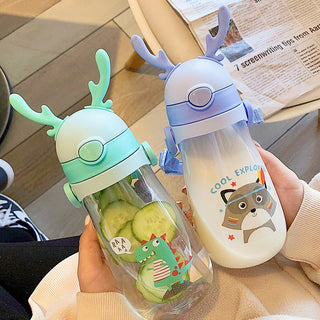 Hot 1Pc 600ml Baby Children Cartoon Animal