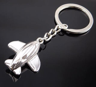 Keychains KeyRing Air Plane Model Fighter Toy Air Plane Model Fighter Aircrafe Travel