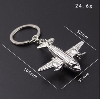 Keychains KeyRing Air Plane Model Fighter Toy Air Plane Model Fighter Aircrafe Travel